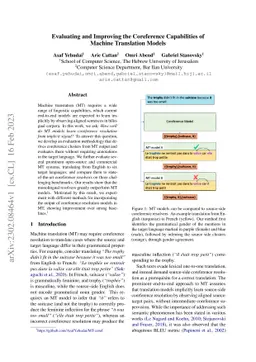 Evaluating and Improving the Coreference Capabilities of Machine
  Translation Models