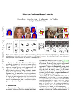 3D-aware Conditional Image Synthesis
