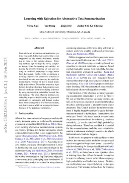 Learning with Rejection for Abstractive Text Summarization