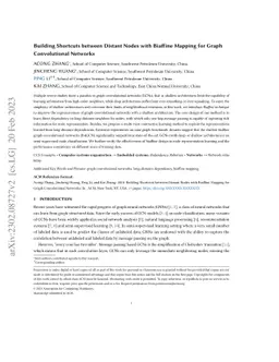 Building Shortcuts between Distant Nodes with Biaffine Mapping for Graph
  Convolutional Networks