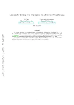 Uniformity Testing over Hypergrids with Subcube Conditioning