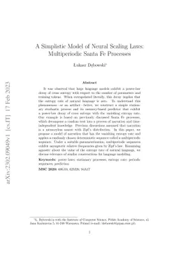 Multiperiodic Processes: Ergodic Sources with a Sublinear Entropy