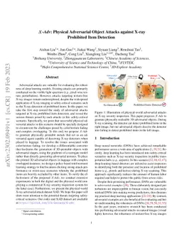 X-Adv: Physical Adversarial Object Attacks against X-ray Prohibited Item
  Detection
