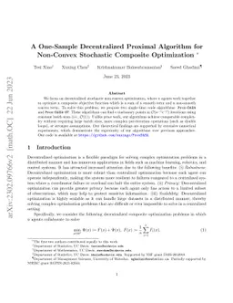A One-Sample Decentralized Proximal Algorithm for Non-Convex Stochastic
  Composite Optimization