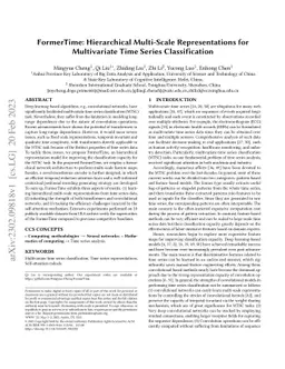 FormerTime: Hierarchical Multi-Scale Representations for Multivariate
  Time Series Classification