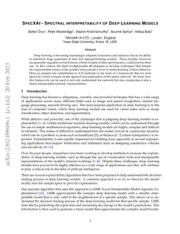 SpecXAI -- Spectral interpretability of Deep Learning Models