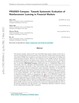 PRUDEX-Compass: Towards Systematic Evaluation of Reinforcement Learning
  in Financial Markets