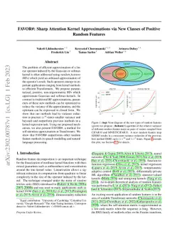 FAVOR#: Sharp Attention Kernel Approximations via New Classes of
  Positive Random Features