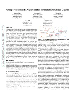 Unsupervised Entity Alignment for Temporal Knowledge Graphs