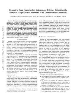 Geometric Deep Learning for Autonomous Driving: Unlocking the Power of
  Graph Neural Networks With CommonRoad-Geometric