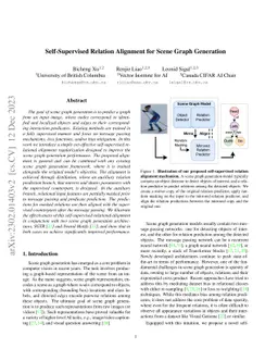 Self-Supervised Relation Alignment for Scene Graph Generation