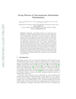 Group Fairness in Non-monotone Submodular Maximization