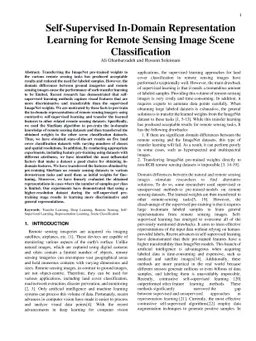 Self-Supervised In-Domain Representation Learning for Remote Sensing
  Image Scene Classification