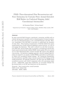 FR3D: Three-dimensional Flow Reconstruction and Force Estimation for
  Unsteady Flows Around Extruded Bluff Bodies via Conformal Mapping Aided
  Convolutional Autoencoders