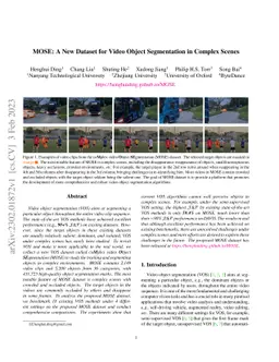 MOSE: A New Dataset for Video Object Segmentation in Complex Scenes