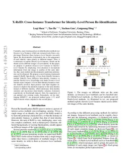 X-ReID: Cross-Instance Transformer for Identity-Level Person
  Re-Identification