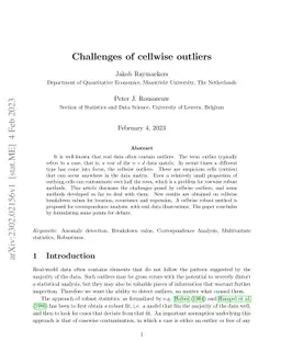 Challenges of cellwise outliers