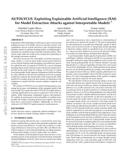 AUTOLYCUS: Exploiting Explainable AI (XAI) for Model Extraction Attacks
  against Interpretable Models