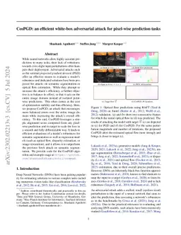 CosPGD: an efficient white-box adversarial attack for pixel-wise
  prediction tasks