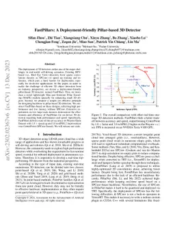 FastPillars: A Deployment-friendly Pillar-based 3D Detector