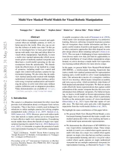 Multi-View Masked World Models for Visual Robotic Manipulation