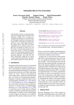 Nationality Bias in Text Generation