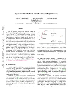Top-Down Beats Bottom-Up in 3D Instance Segmentation