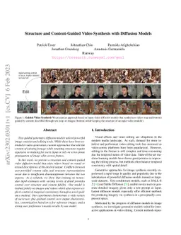Structure and Content-Guided Video Synthesis with Diffusion Models