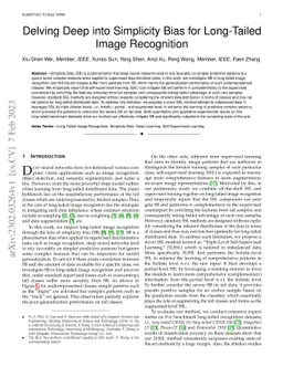 Delving Deep into Simplicity Bias for Long-Tailed Image Recognition