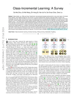 Class-Incremental Learning: A Survey