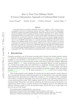 How to Trust Your Diffusion Model: A Convex Optimization Approach to
  Conformal Risk Control