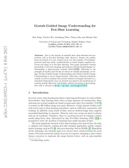 Gestalt-Guided Image Understanding for Few-Shot Learning