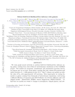 Robust Field-level Likelihood-free Inference with Galaxies