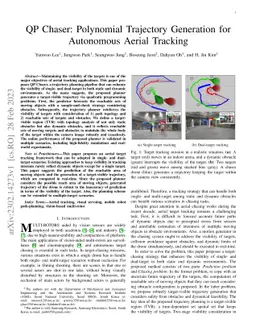 QP Chaser: Polynomial Trajectory Generation for Autonomous Aerial Tracking