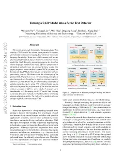 Turning a CLIP Model into a Scene Text Detector