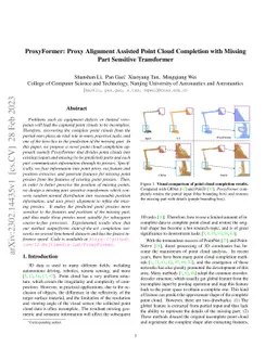 ProxyFormer: Proxy Alignment Assisted Point Cloud Completion with
  Missing Part Sensitive Transformer
