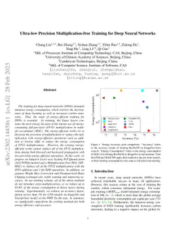 Ultra-low Precision Multiplication-free Training for Deep Neural
  Networks