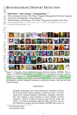 Benchmarking Deepart Detection
