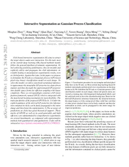 Interactive Segmentation as Gaussian Process Classification