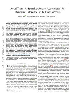 AccelTran: A Sparsity-Aware Accelerator for Dynamic Inference with
  Transformers