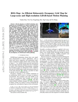 ROG-Map: An Efficient Robocentric Occupancy Grid Map for Large-scene and
  High-resolution LiDAR-based Motion Planning