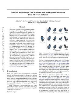 NerfDiff: Single-image View Synthesis with NeRF-guided Distillation from
  3D-aware Diffusion