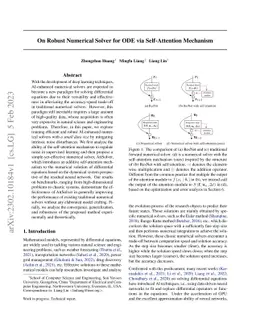 AttNS: Attention-Inspired Numerical Solving For Limited Data Scenarios