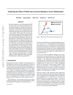 Exploring the Effect of Multi-step Ascent in Sharpness-Aware
  Minimization