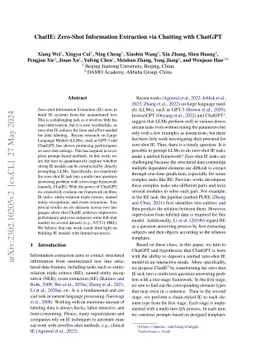 ChatIE: Zero-Shot Information Extraction via Chatting with ChatGPT