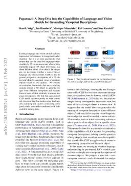 Paparazzi: A Deep Dive into the Capabilities of Language and Vision
  Models for Grounding Viewpoint Descriptions
