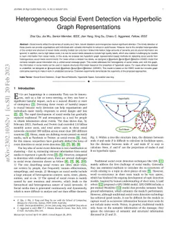 Heterogeneous Social Event Detection via Hyperbolic Graph
  Representations