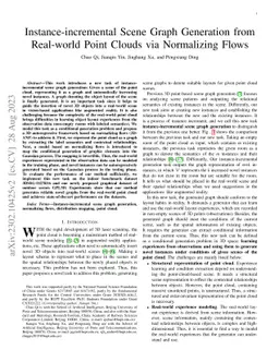 Instance-incremental Scene Graph Generation from Real-world Point Clouds
  via Normalizing Flows