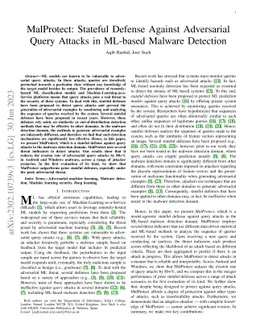 MalProtect: Stateful Defense Against Adversarial Query Attacks in
  ML-based Malware Detection