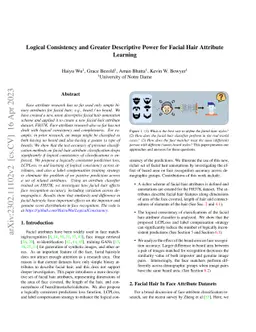 Logical Consistency and Greater Descriptive Power for Facial Hair
  Attribute Learning